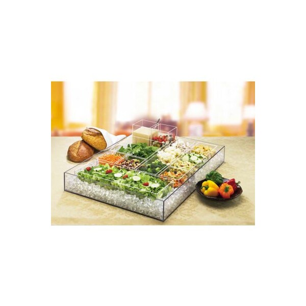 Cal-Mil Cal-Mil 1398-12 Cater Choice System Housing 32"W x 24"D x 4-1/4"H 1398-12 - main